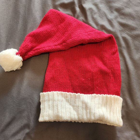 Handmade knitted Holiday hat - Picture 2 of 3